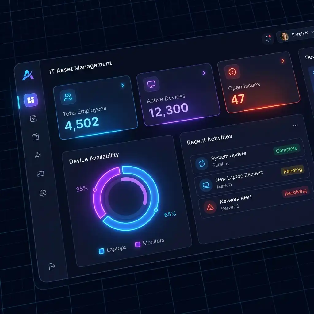 Axetly Dashboard Interface